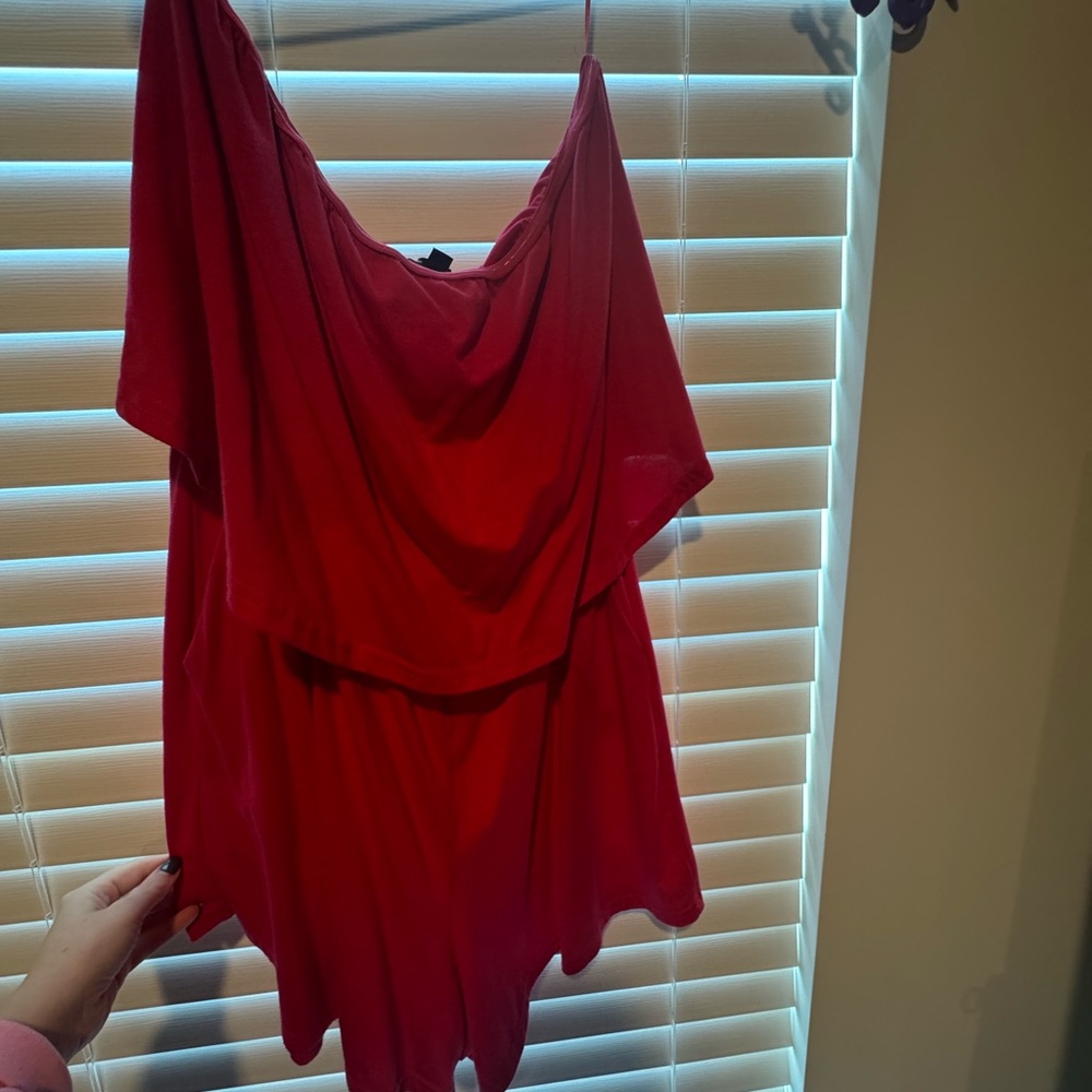DAVI & DANI Pink short romper